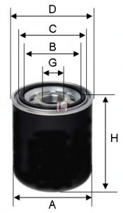 Imagine Element filtrant uscator aer, compresor SOFIMA S 7259 A