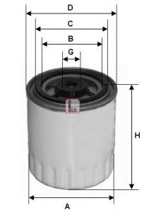 Imagine filtru combustibil SOFIMA S 9600 NR