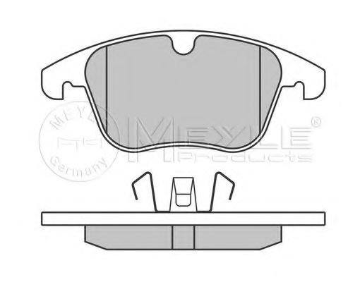 Imagine set placute frana,frana disc MEYLE 025 241 2319/PD