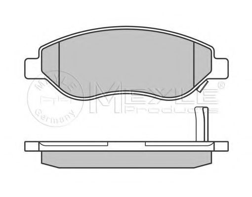 Imagine set placute frana,frana disc MEYLE 025 245 5019/W