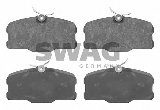 Imagine set placute frana,frana disc SWAG 10 91 6248