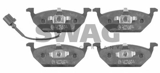 Imagine set placute frana,frana disc SWAG 30 91 6446