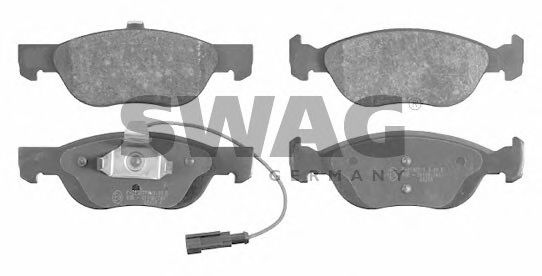 Imagine set placute frana,frana disc SWAG 70 91 6091