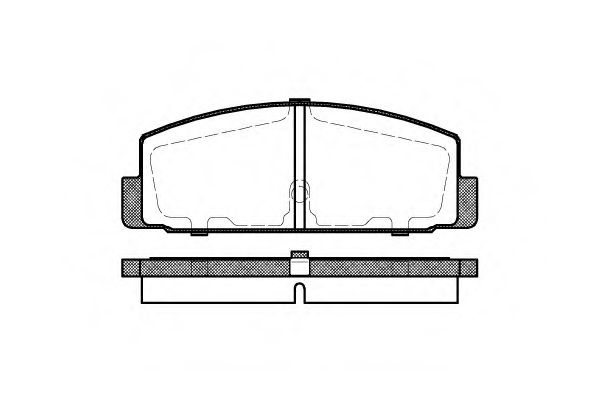 Imagine set placute frana,frana disc REMSA 0179.30