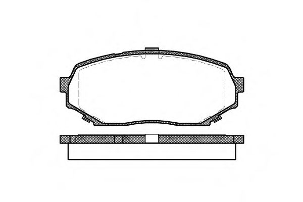 Imagine set placute frana,frana disc REMSA 0339.00