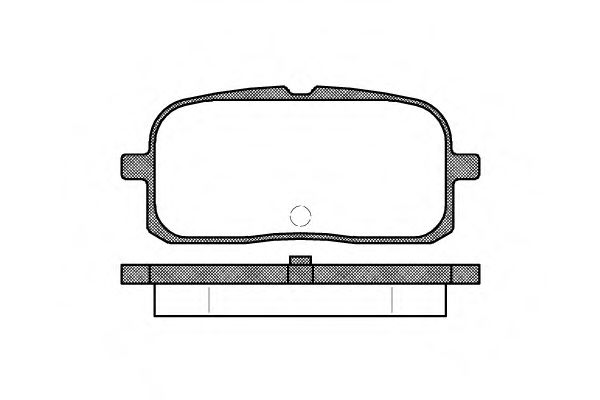 Imagine set placute frana,frana disc REMSA 0715.00