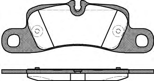 Imagine set placute frana,frana disc REMSA 1379.00