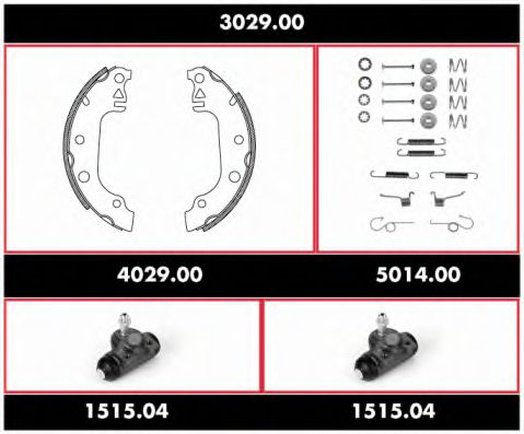 Imagine Set frana, frana tambur REMSA 3029.00