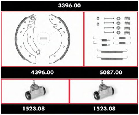 Imagine Set frana, frana tambur REMSA 3396.00