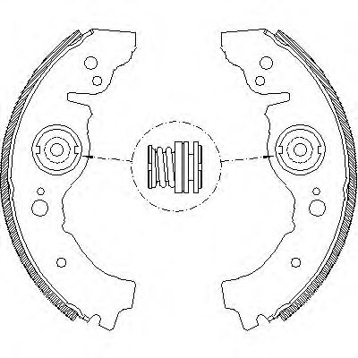 Imagine Set saboti frana REMSA 4032.00