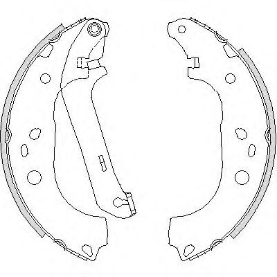 Imagine Set saboti frana REMSA 4206.01