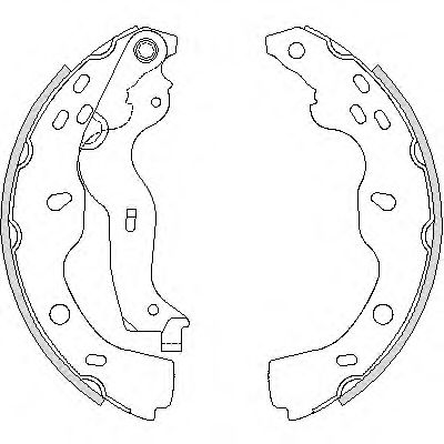 Imagine Set saboti frana REMSA 4227.00