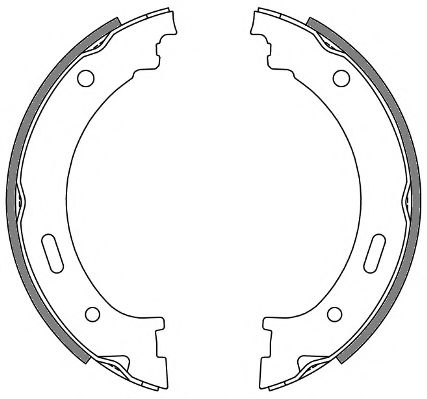 Imagine Set saboti frana, frana de mana REMSA 4262.00