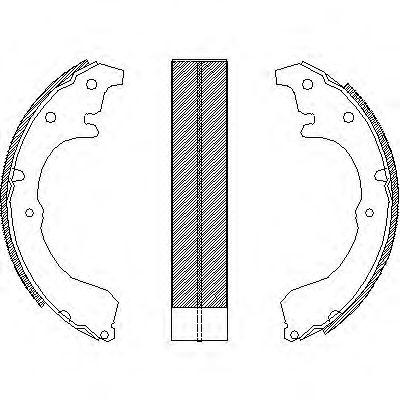 Imagine Set saboti frana REMSA 4321.00