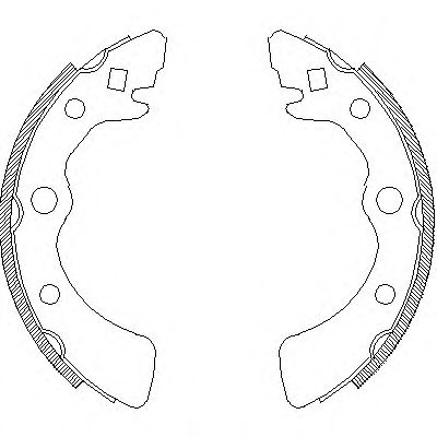 Imagine Set saboti frana REMSA 4323.00