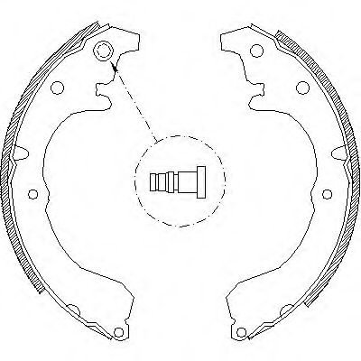 Imagine Set saboti frana REMSA 4333.01