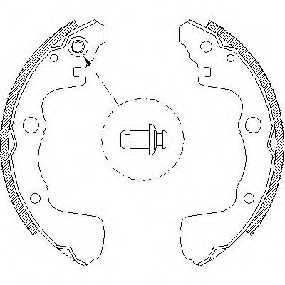 Imagine Set saboti frana REMSA 4373.00