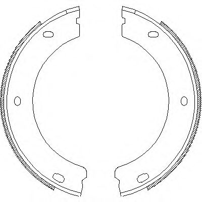 Imagine Set saboti frana, frana de mana REMSA 4652.00