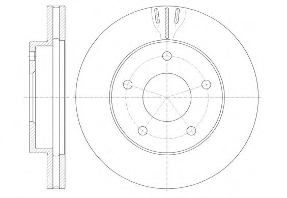 Disc frana REMSA 6931.10