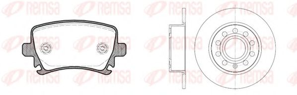 Imagine Set frana, frana disc REMSA 81031.00