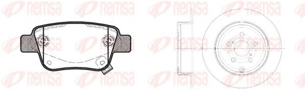 Imagine Set frana, frana disc REMSA 81047.00