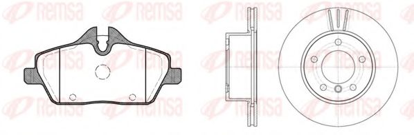 Imagine Set frana, frana disc REMSA 81131.00