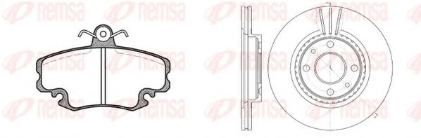 Imagine Set frana, frana disc REMSA 8141.06