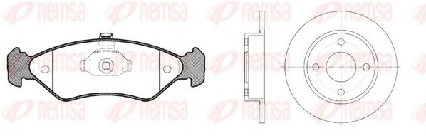 Imagine Set frana, frana disc REMSA 8285.02