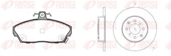 Imagine Set frana, frana disc REMSA 8337.00