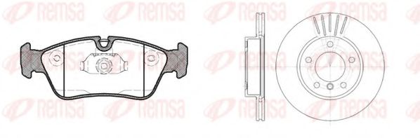 Imagine Set frana, frana disc REMSA 8384.02