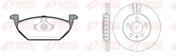 Imagine Set frana, frana disc REMSA 8633.02