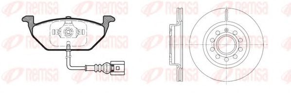 Imagine Set frana, frana disc REMSA 8633.05