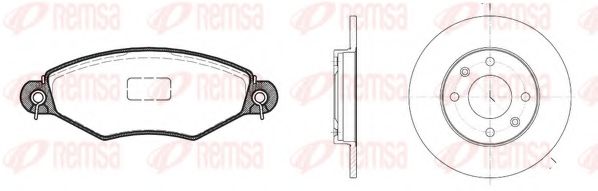 Imagine Set frana, frana disc REMSA 8643.06