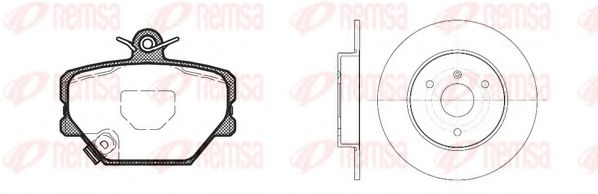 Imagine Set frana, frana disc REMSA 8705.00