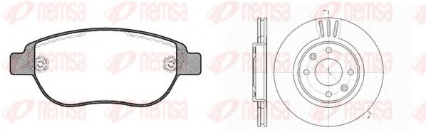 Imagine Set frana, frana disc REMSA 8841.01