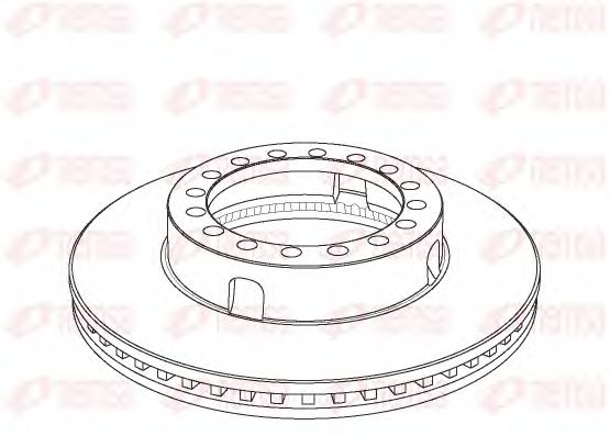 Disc frana REMSA NCA1072.20