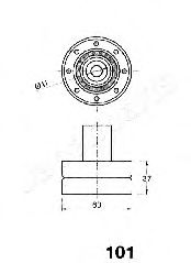 Mecanism tensionare, curea distributie JAPANPARTS BE-101