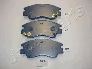 Imagine Set placute frana de performanta JAPANPARTS PA-527P