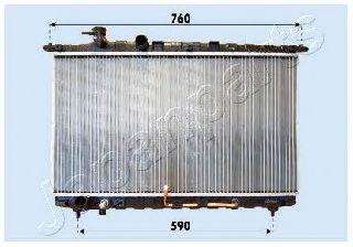 Imagine Radiator, racire motor JAPANPARTS RDA283094