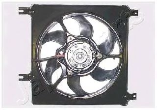 Ventilator, radiator JAPANPARTS VNT071854