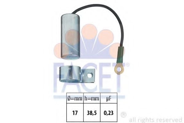 Imagine Condensator, aprindere FACET 0.0323