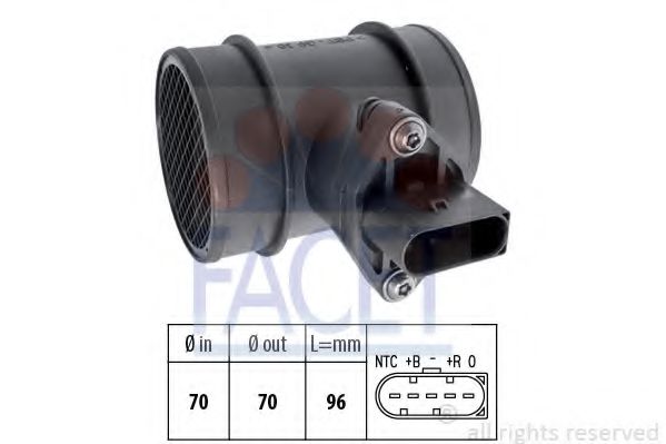 Senzor debit aer FACET 10.1214