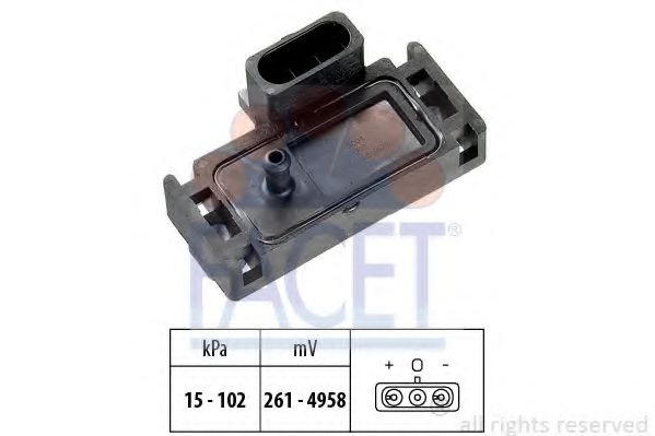 Senzor presiune aer FACET 10.3001