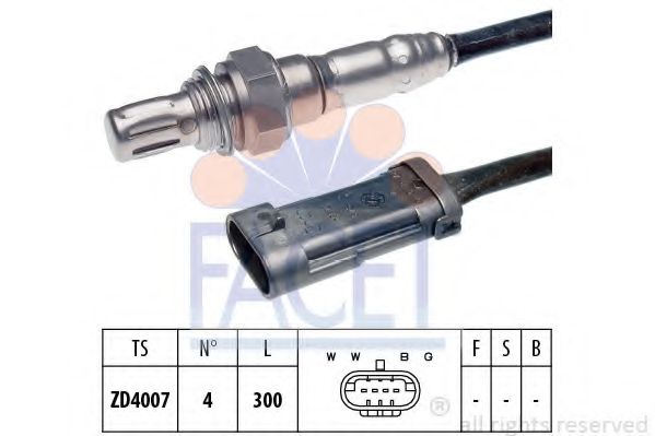 Sonda Lambda FACET 10.7715