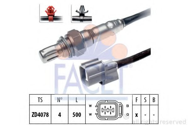 Imagine Sonda Lambda FACET 10.7728