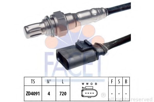 Sonda Lambda FACET 10.8056