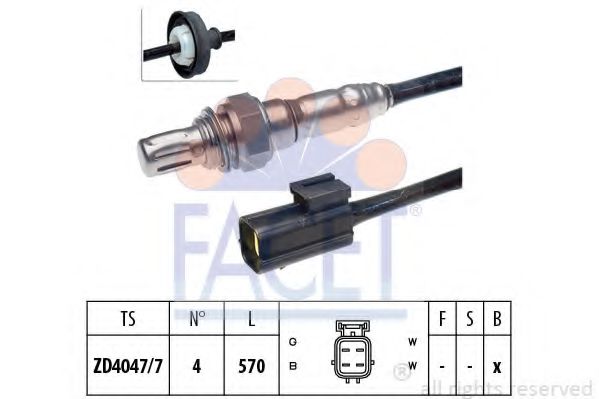 Imagine Sonda Lambda FACET 10.8075