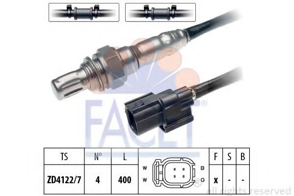Sonda Lambda FACET 10.8151
