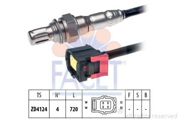 Sonda Lambda FACET 10.8171