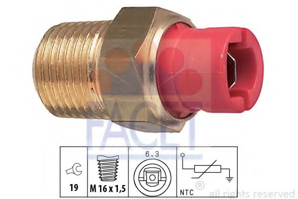 Imagine senzor,temperatura lichid de racire FACET 7.3027